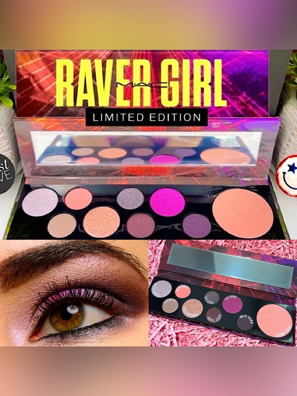 🆕💙MAC: Raver Girl Eyeshadow Palette